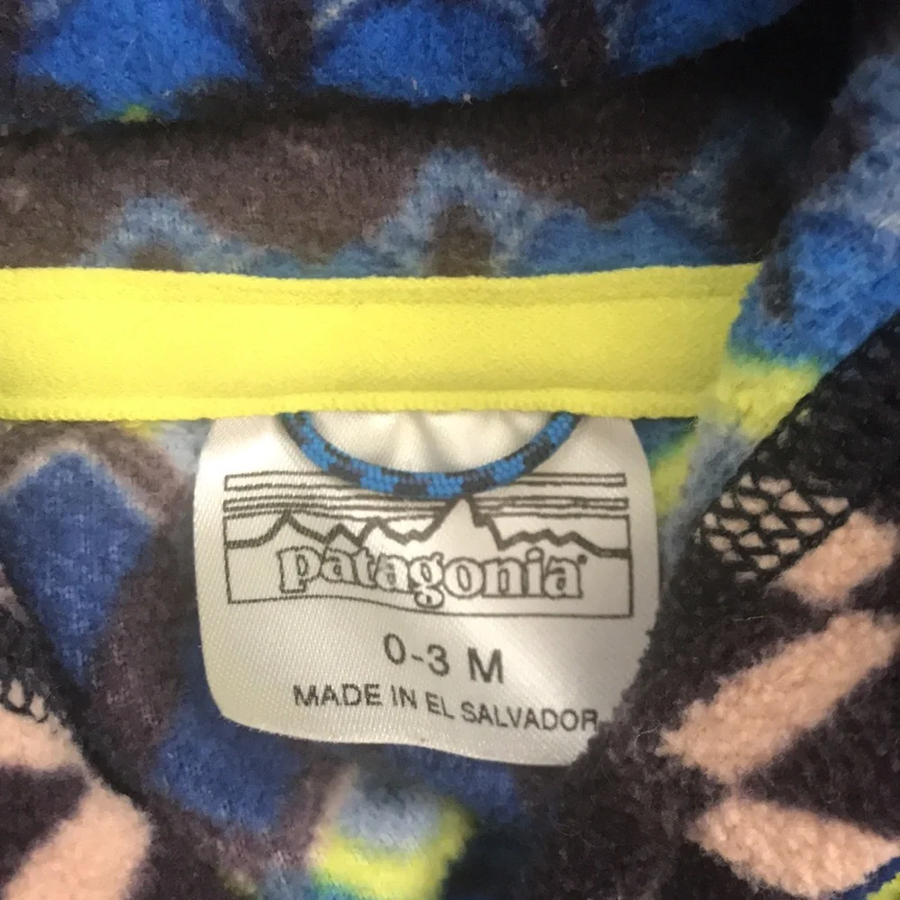 Patagonia Micro Fleece Bunting (size 0-3m)